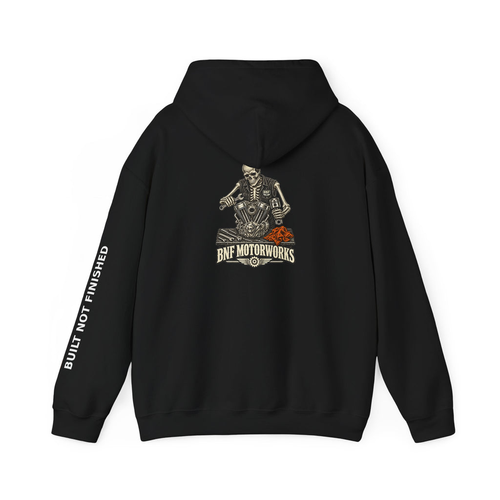 BNF Motorworks — Skeleton Mechanic Back Hoodie