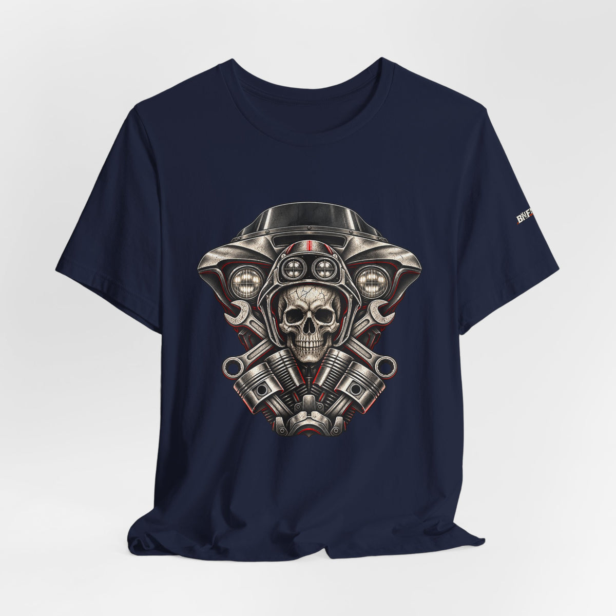 BNF Motorworks — Classic Sharknose Skull Tee
