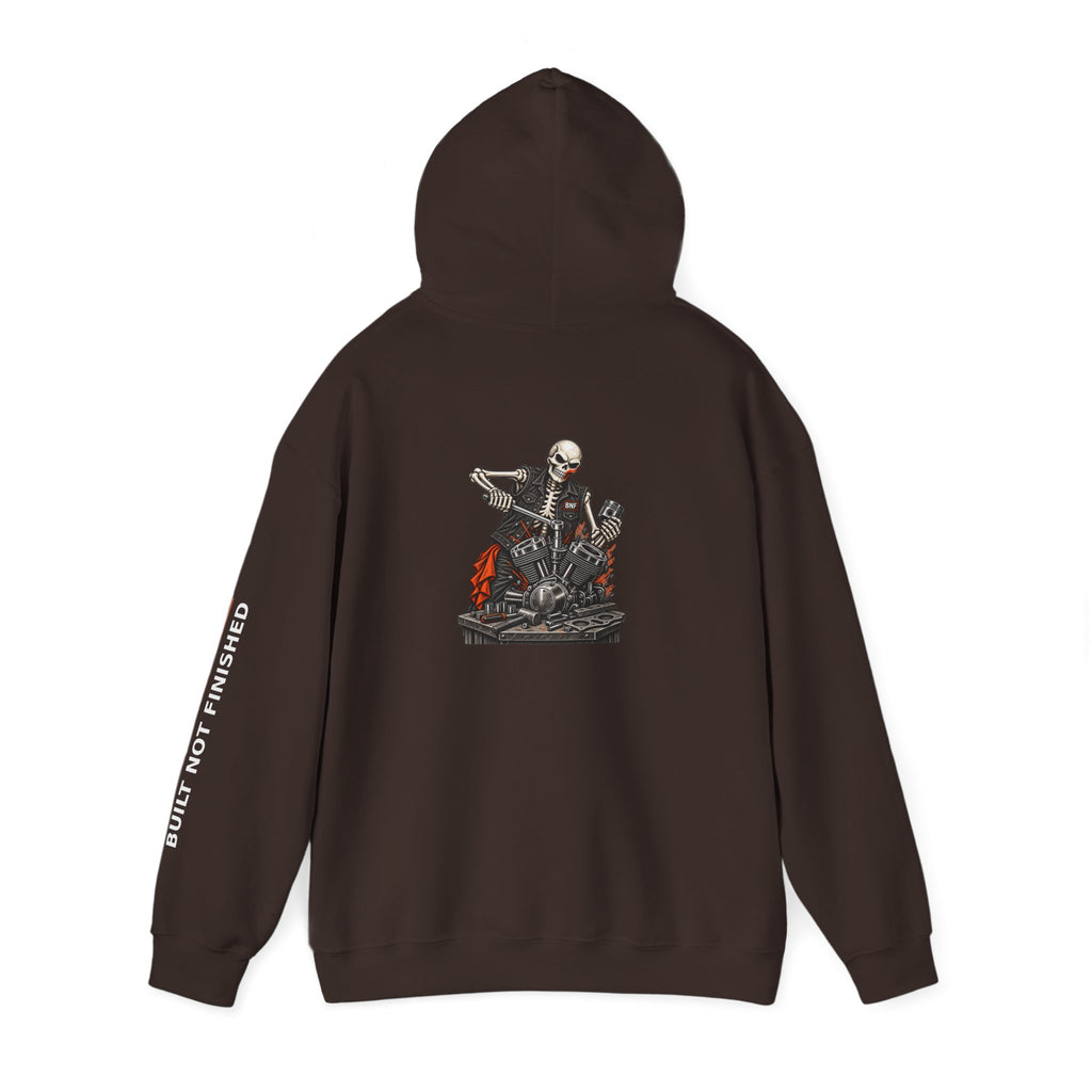 BNF Motorworks — Skeleton Engine Back Hoodie