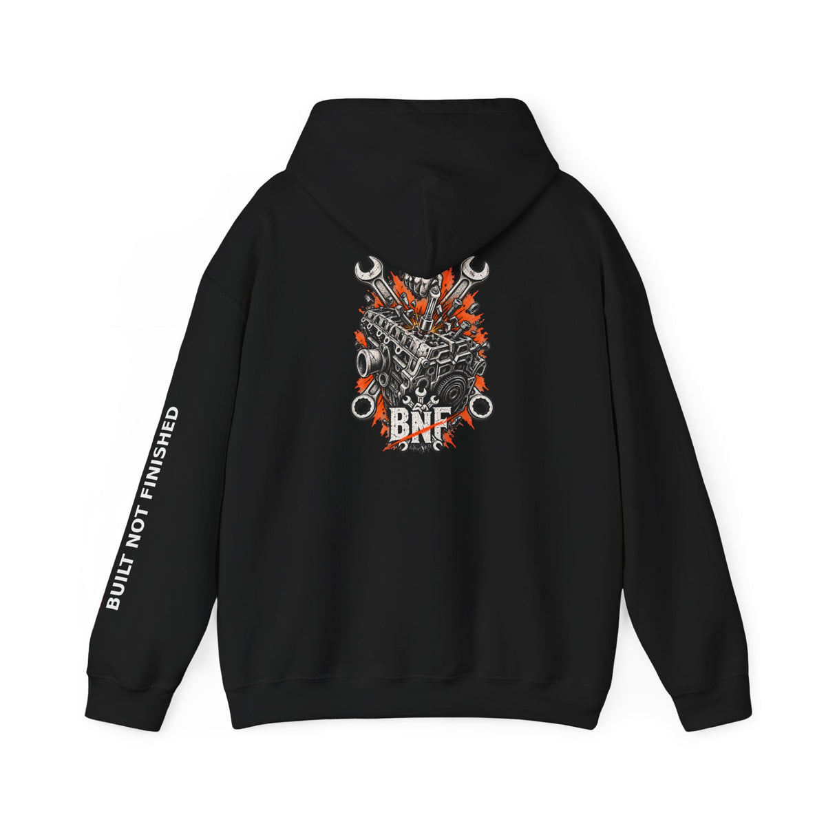 Engine Breaker Back Print Hoodie
