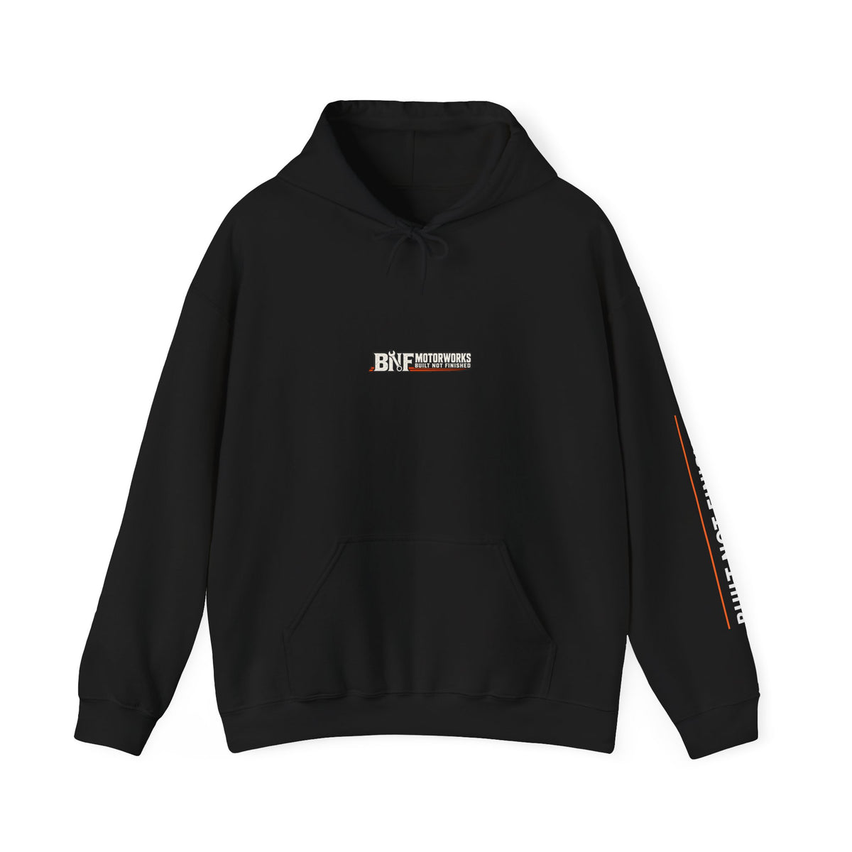 BNF Motorworks — Sledge Piston Back (Black Hoodie)