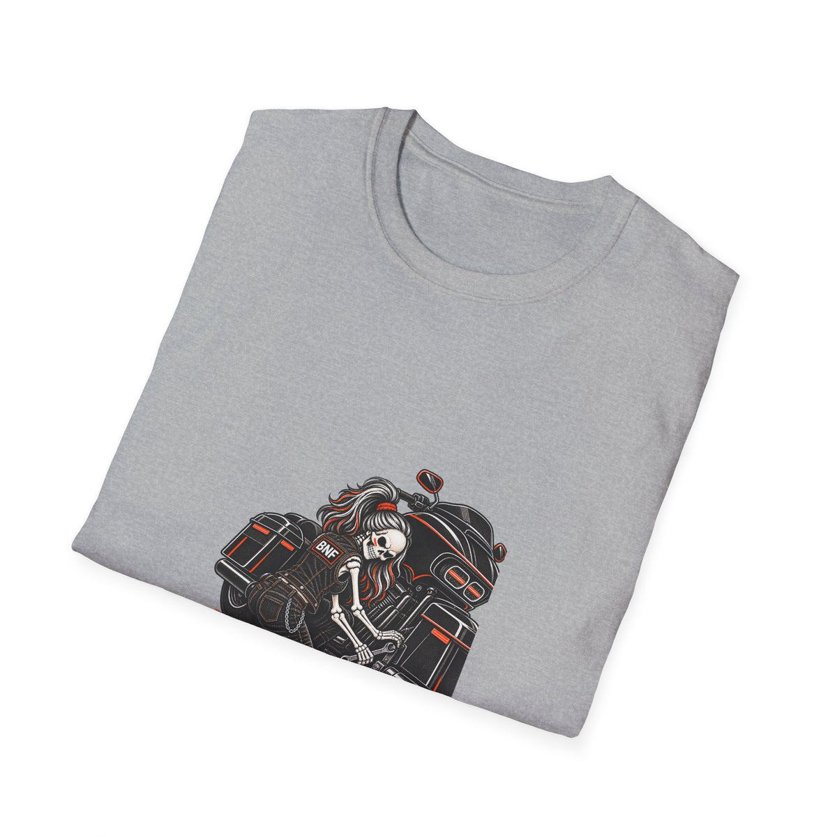 BNF Motorworks — Garage Girl Women’s Softstyle Tee | Black