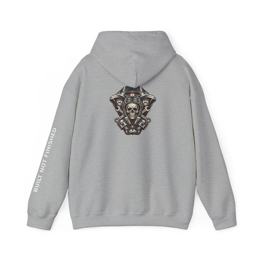 BNF Motorworks — Classic Sharknose Skull Back Hoodie