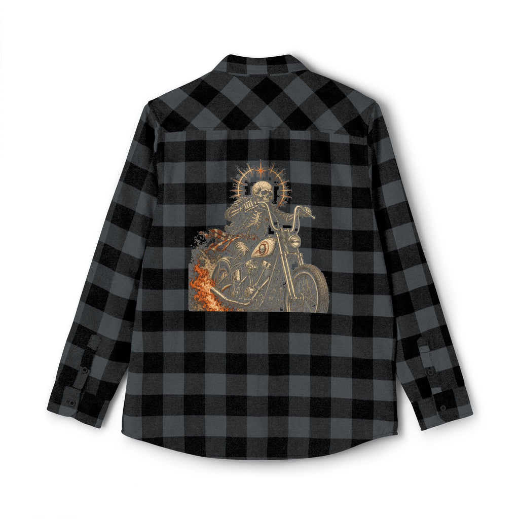 BNF Motorworks — Halo Chopper Flannel — Charcoal