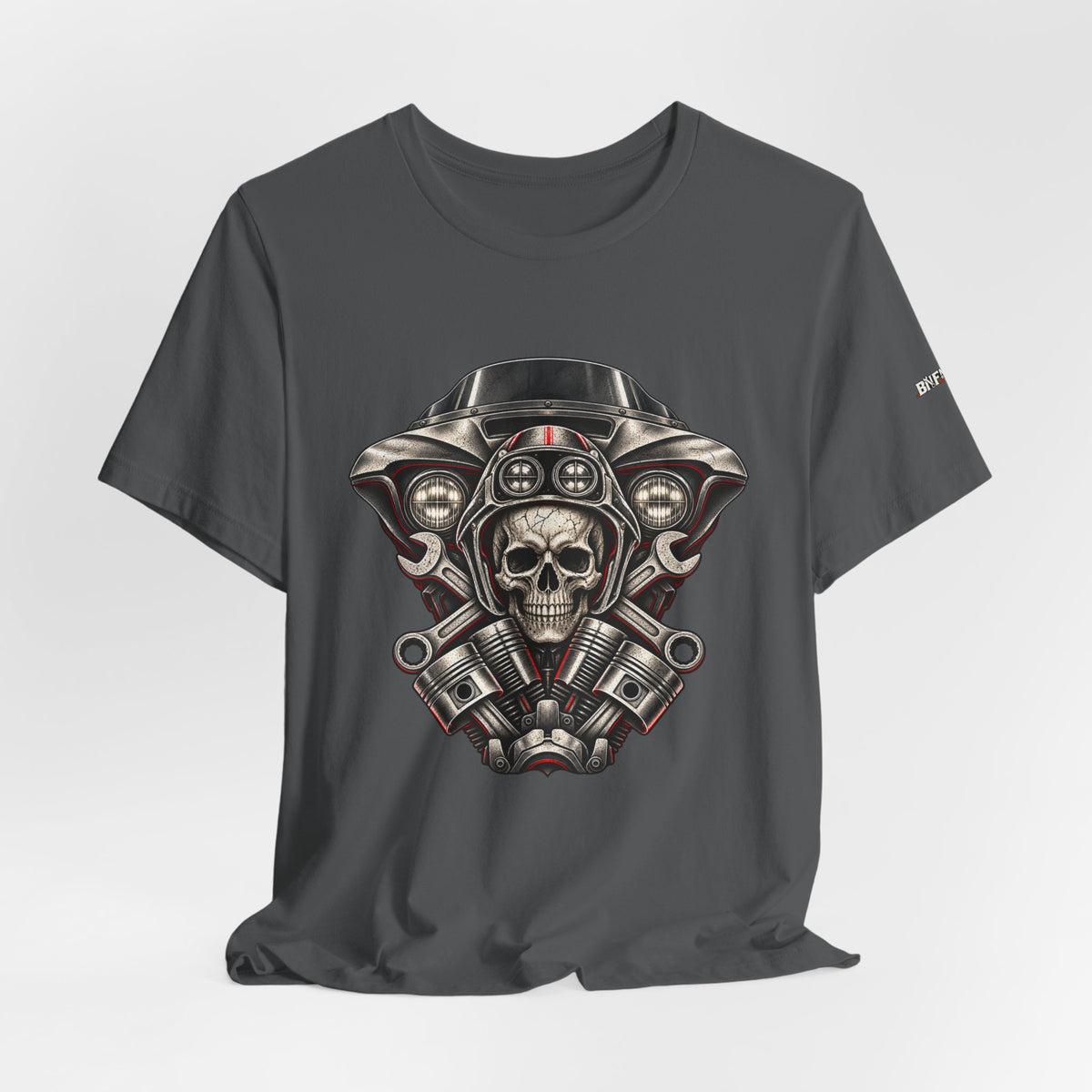 BNF Motorworks — Classic Sharknose Skull Tee