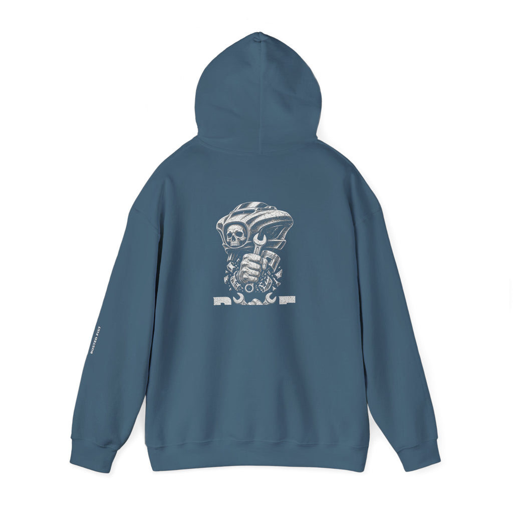 BNF Motorworks — Sharknose Fist Hoodie (Back + Name)
