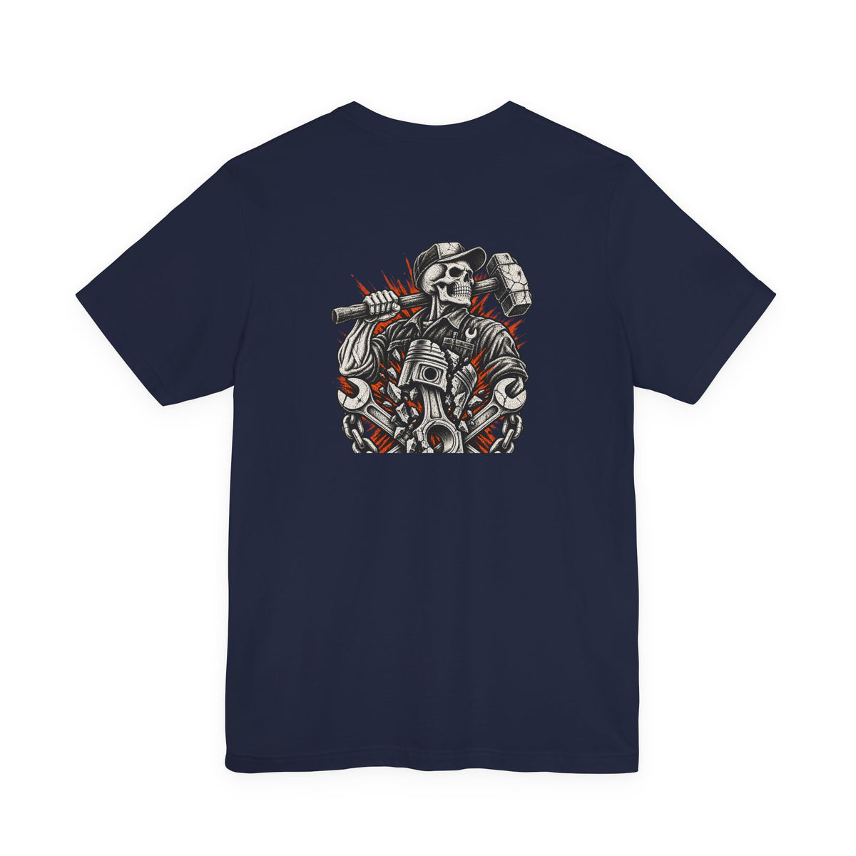 BNF Motorworks — Sledge Piston Back (Black Tee)