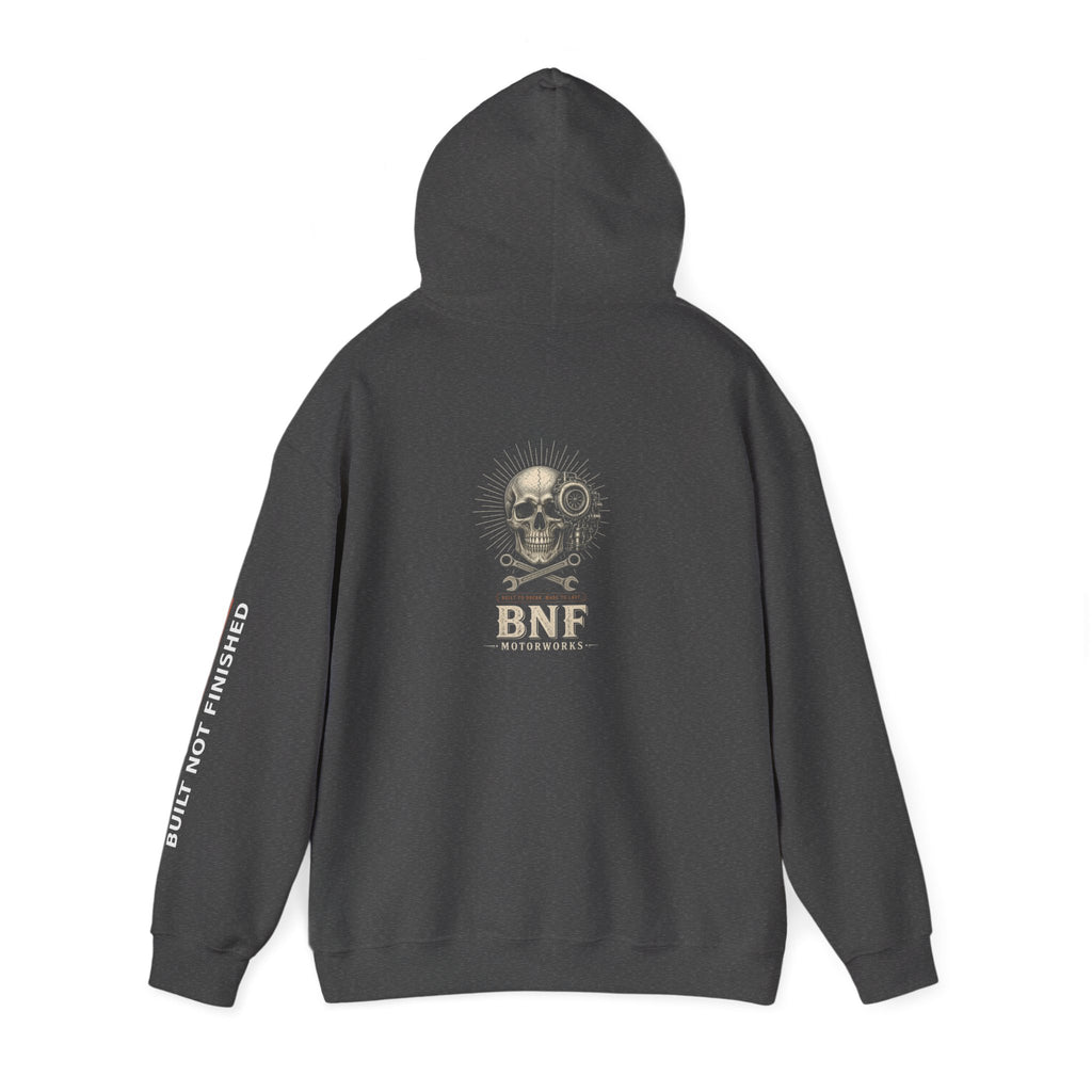 BNF Motorworks — Turbo Skull Crossed Wrenches Hoodie