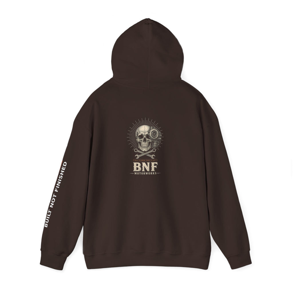 BNF Motorworks — Turbo Skull Crossed Wrenches Hoodie