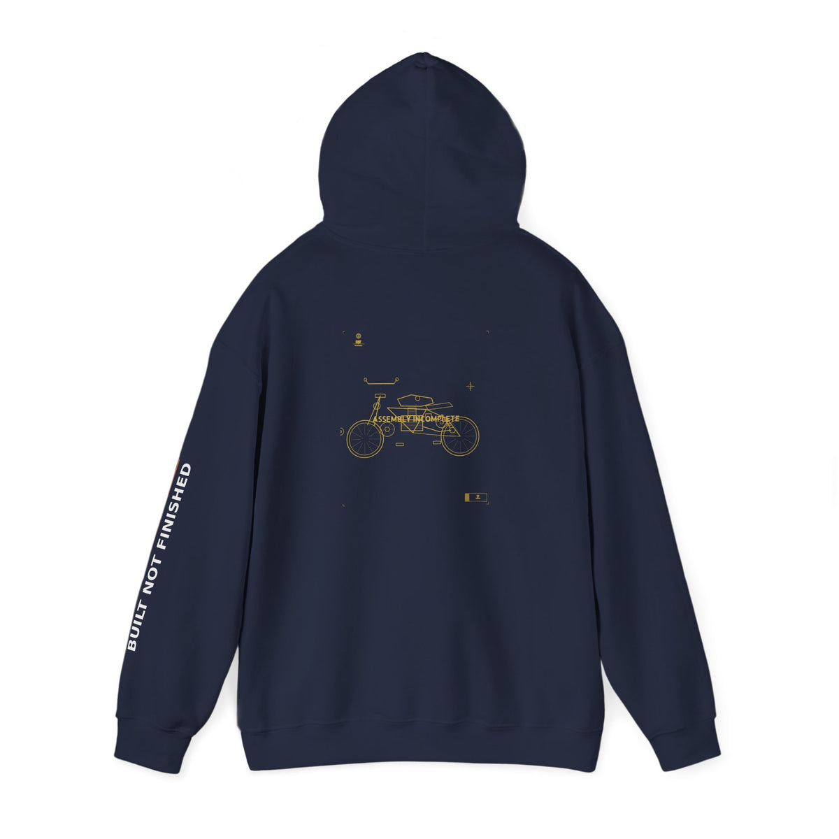 BNF Motorworks — Assembly Incomplete Back Hoodie
