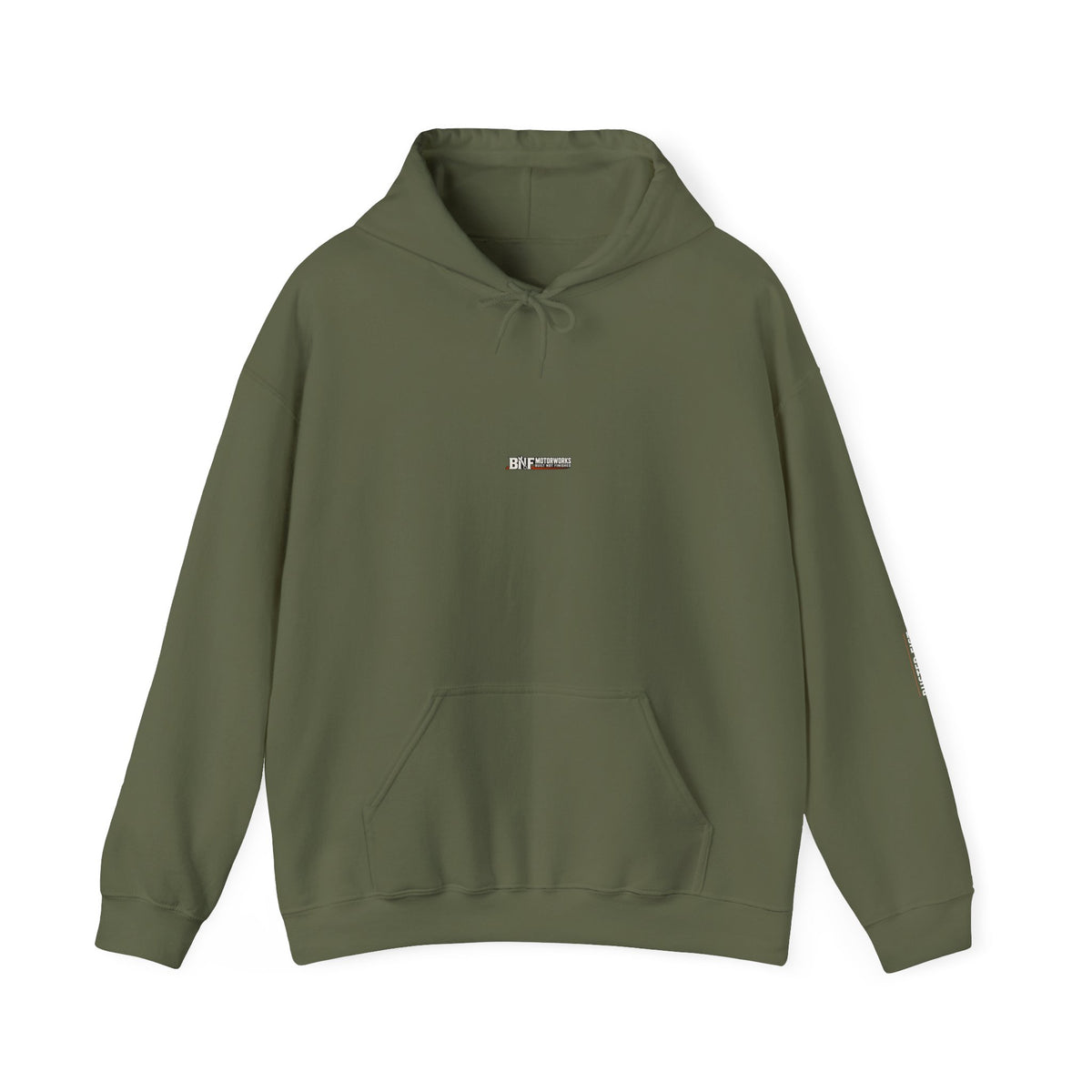 BNF Motorworks — Sharknose Fist Hoodie (Back + Name)