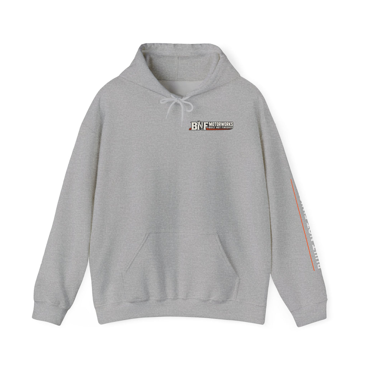 BNF Motorworks — Sledge Piston Back (Black Hoodie)