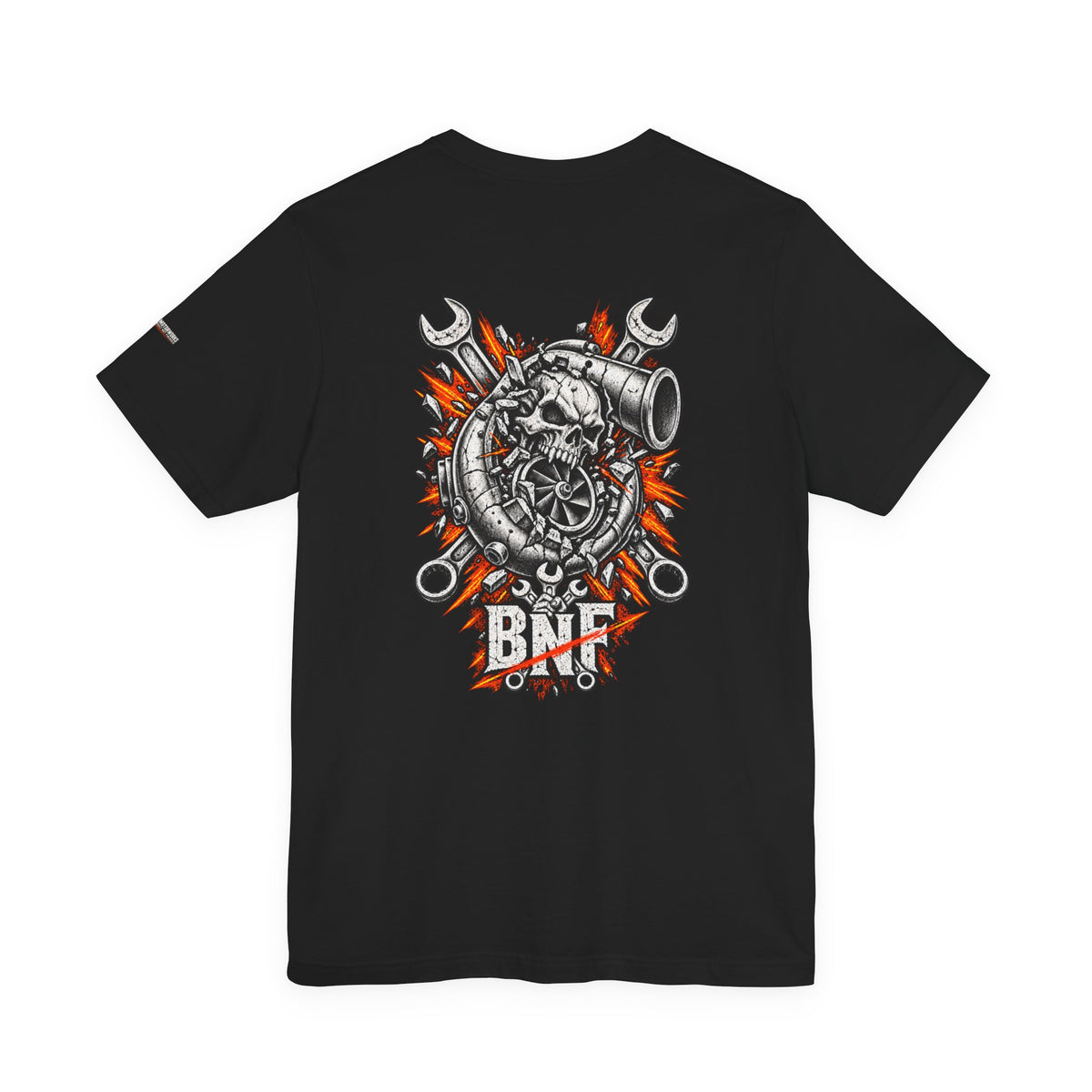 BNF Motorworks — Turbo Skull Back Print Tee