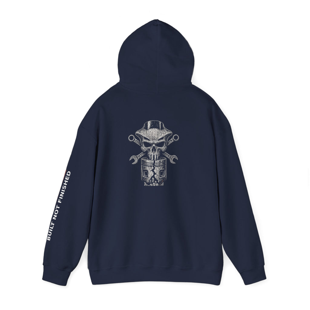 BNF Motorworks — Skull Fairing Hoodie (Back + Name)