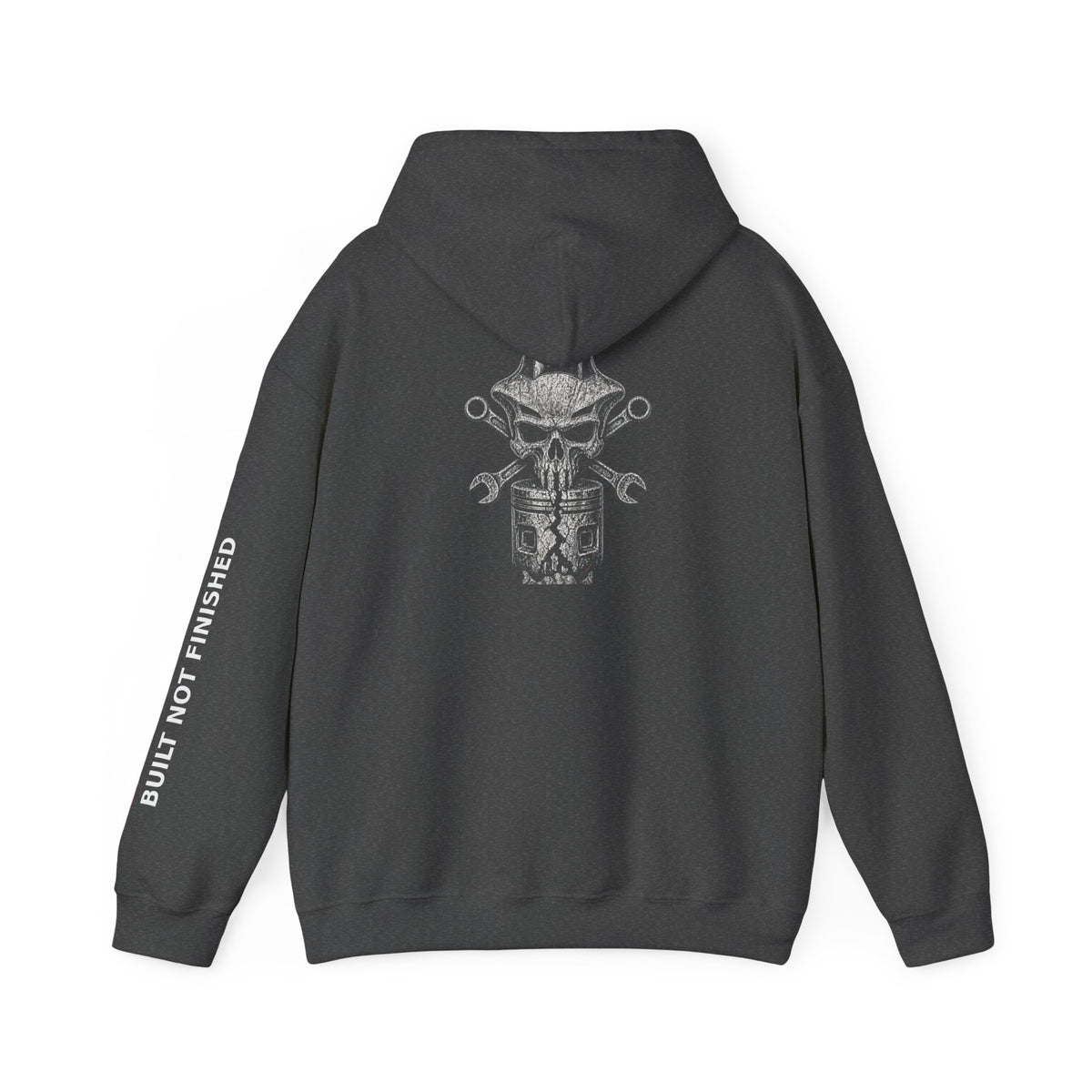 BNF Motorworks — Skull Fairing Hoodie (Back + Name)