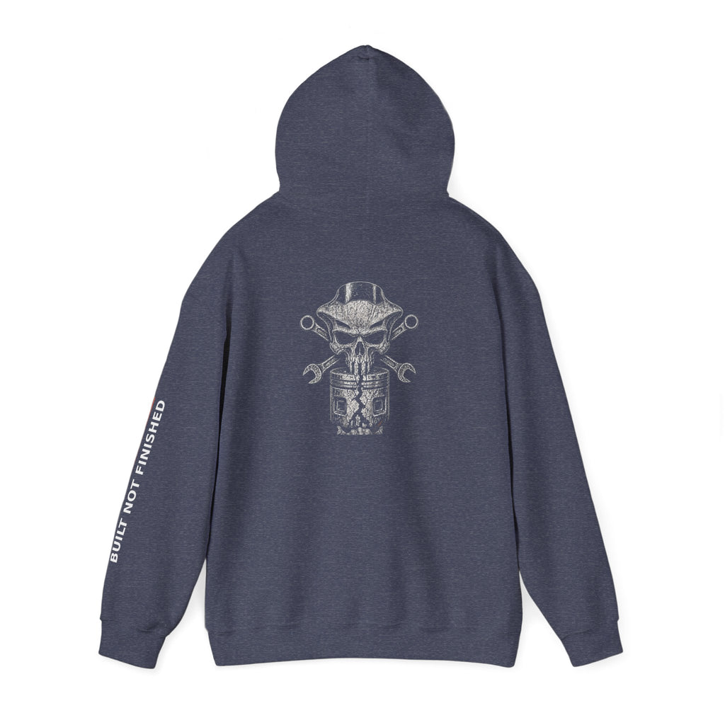 BNF Motorworks — Skull Fairing Hoodie (Back + Name)