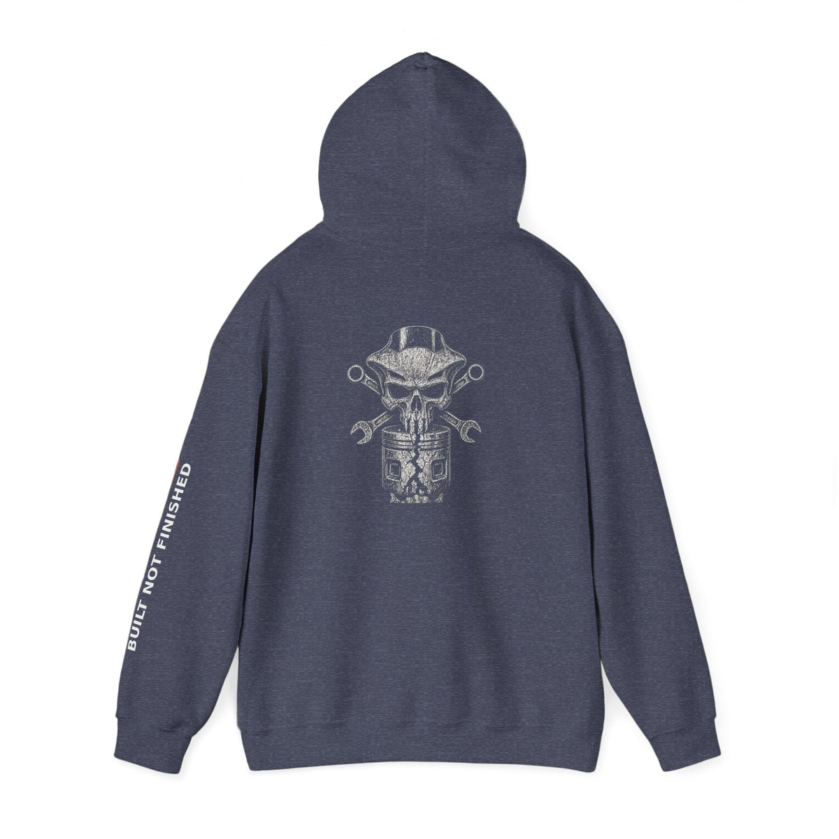 BNF Motorworks — Skull Fairing Hoodie (Back + Name)