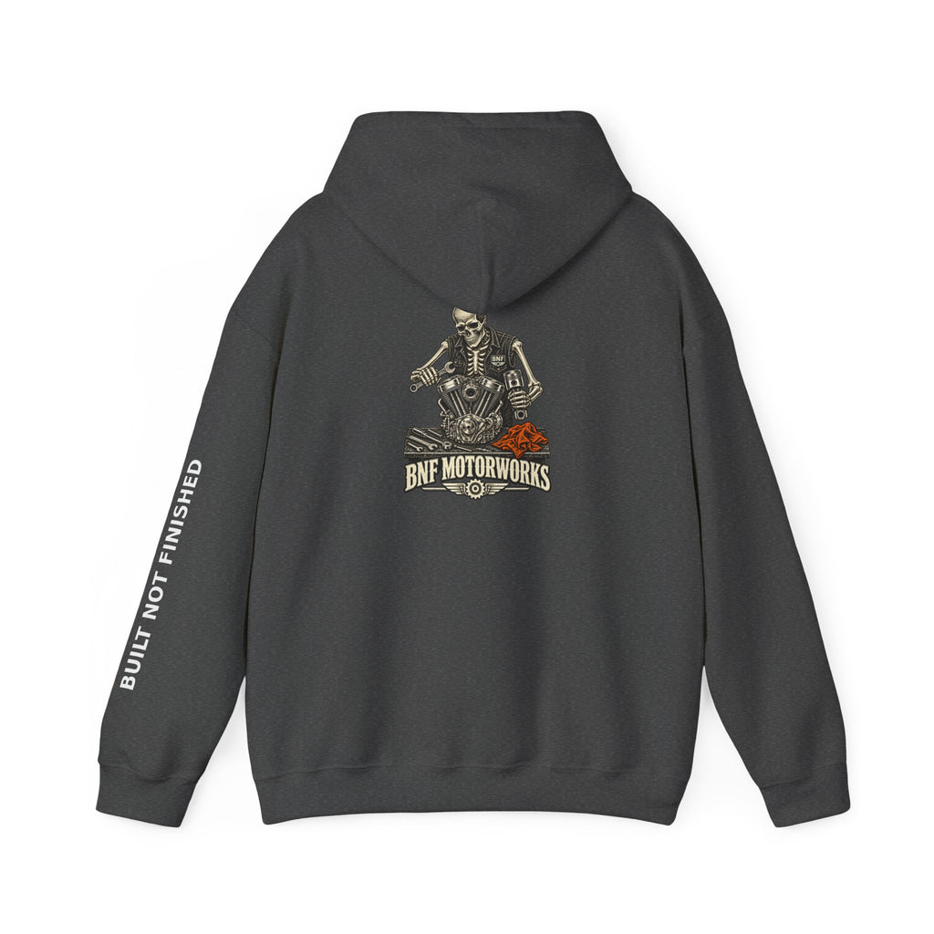 BNF Motorworks — Skeleton Mechanic Back Hoodie
