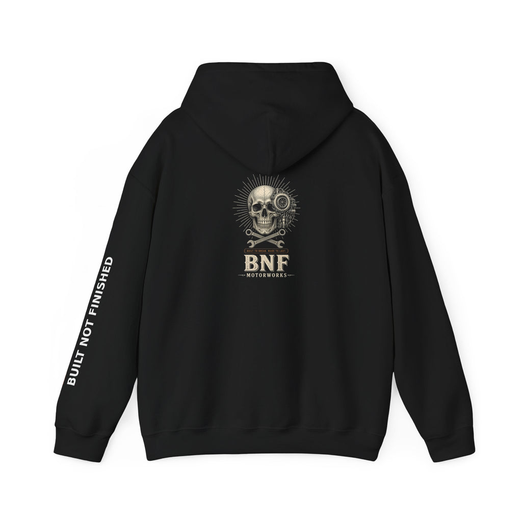 BNF Motorworks — Turbo Skull Crossed Wrenches Hoodie