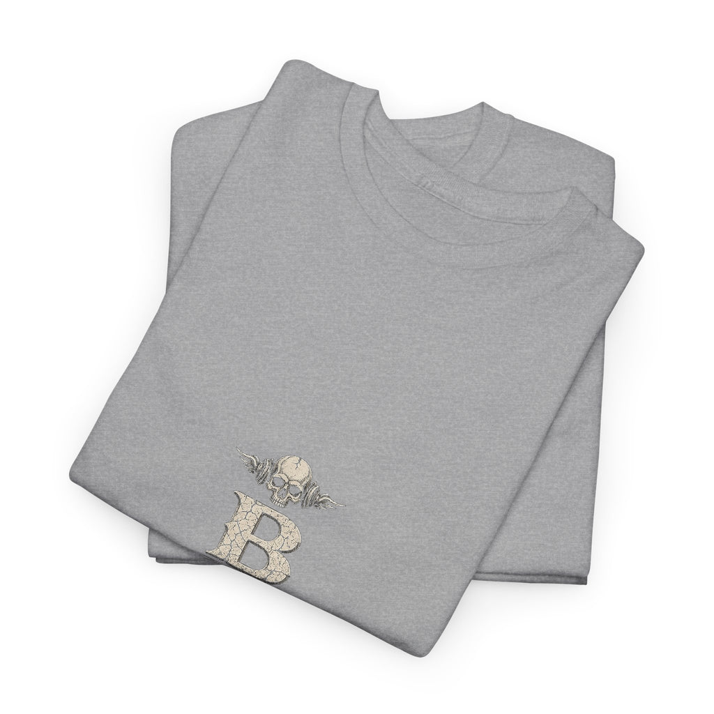 Winged Headphones Skull Tee