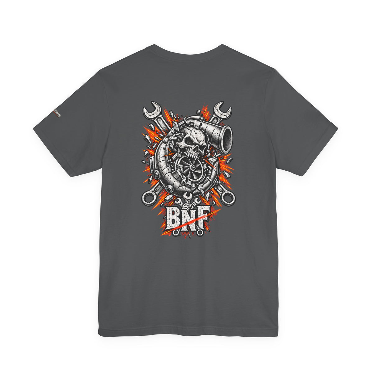 BNF Motorworks — Turbo Skull Back Print Tee