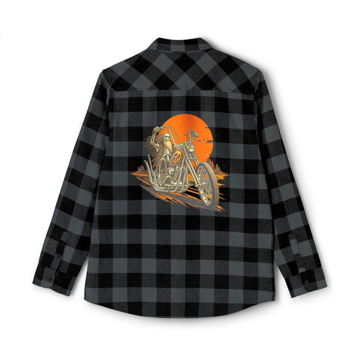 BNF Motorworks — Sun Chopper Flannel — Charcoal