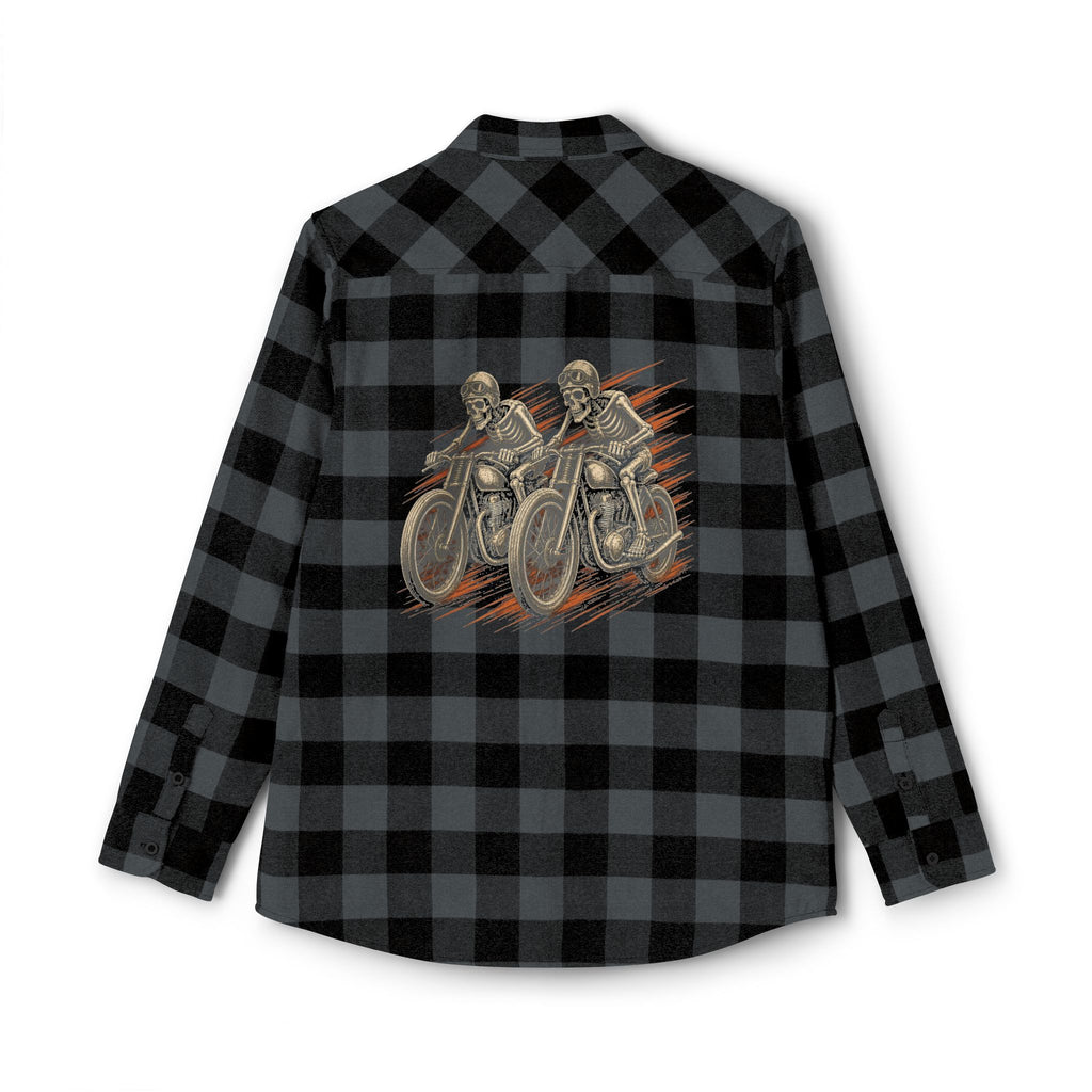 BNF Motorworks — Duo Racers Flannel — Charcoal