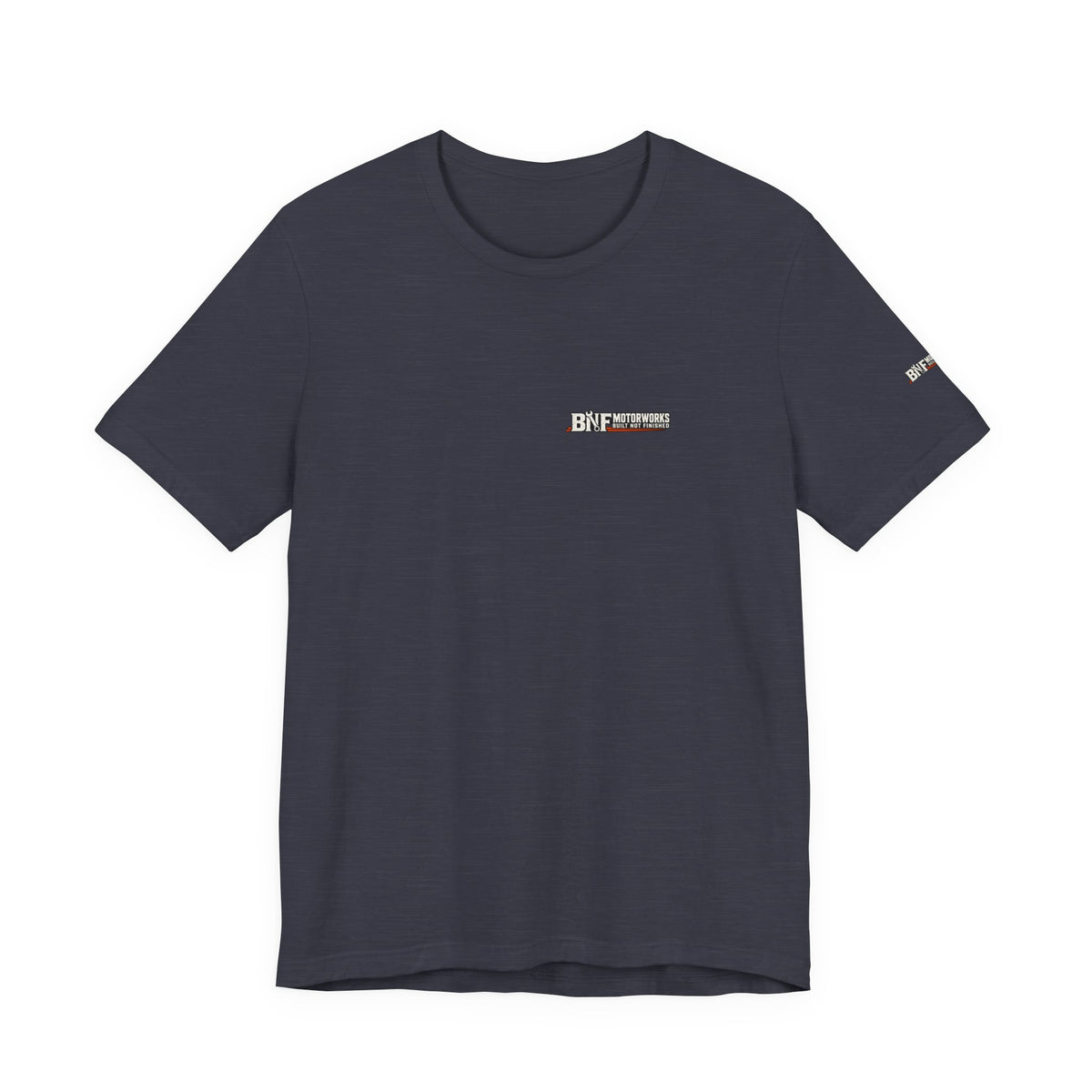 BNF Motorworks — Sharknose Rider Back (Black Tee)