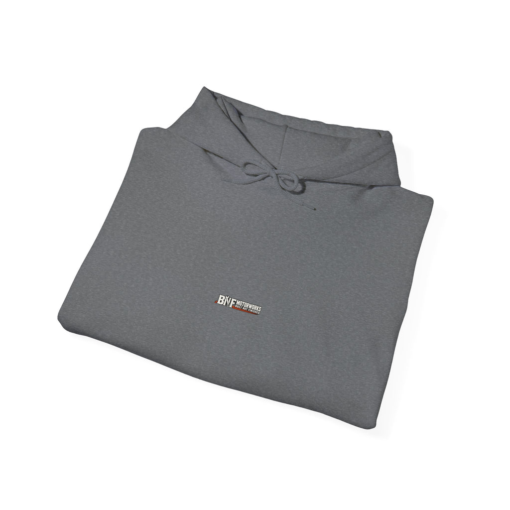 BNF Motorworks — Sharknose Fist Hoodie (Back + Name)
