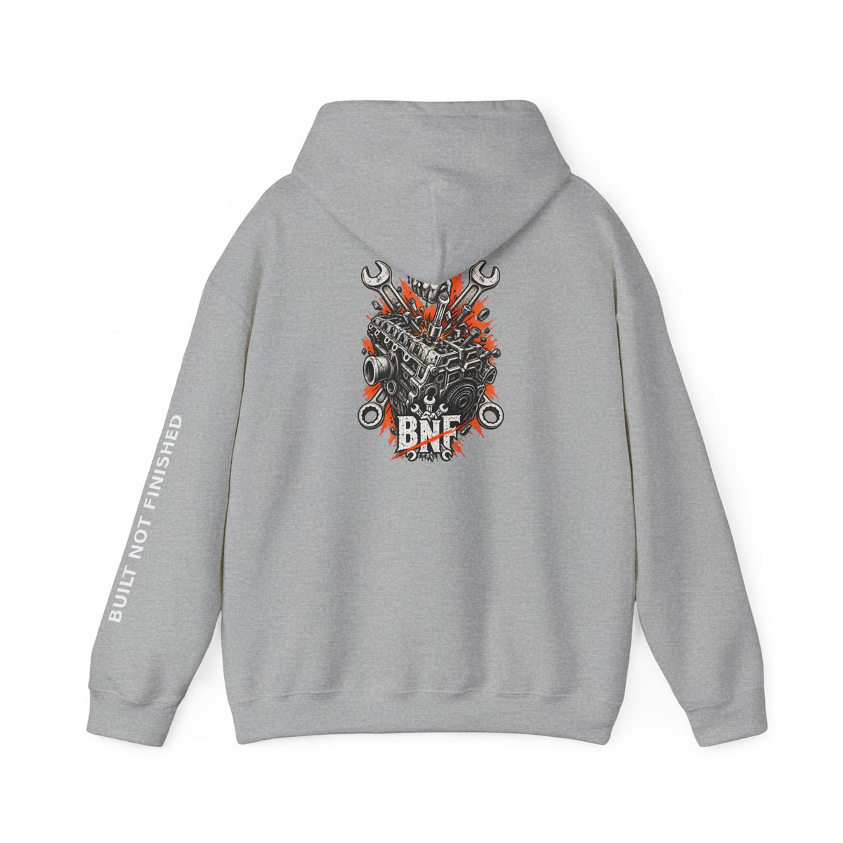 Engine Breaker Back Print Hoodie