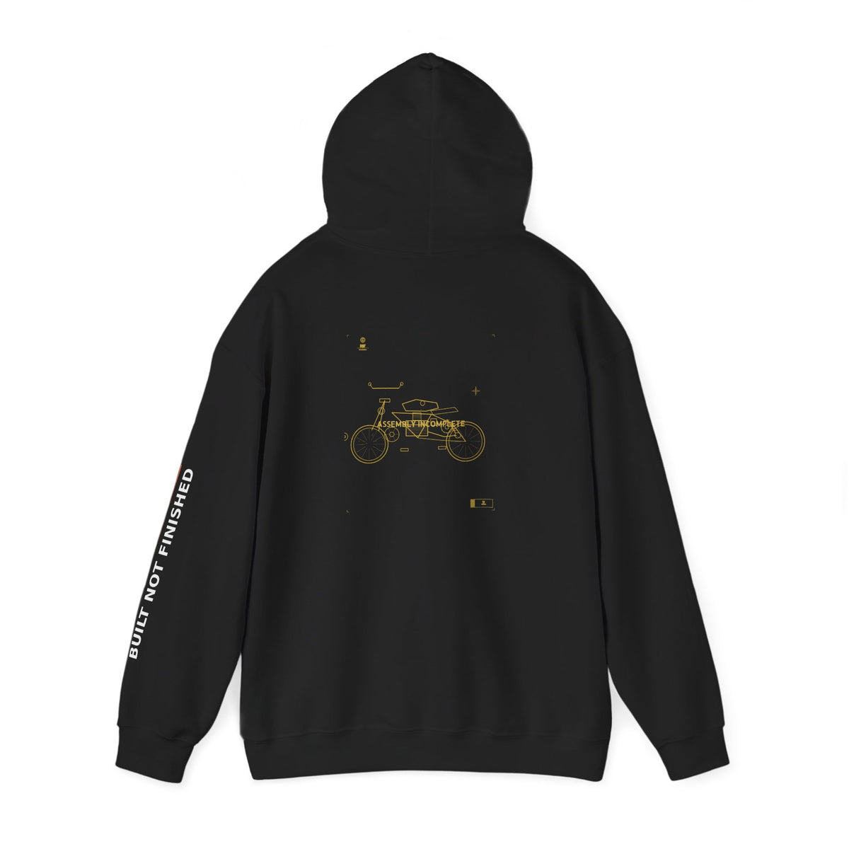 BNF Motorworks — Assembly Incomplete Back Hoodie