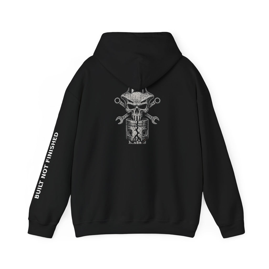 BNF Motorworks — Skull Fairing Hoodie (Back + Name)
