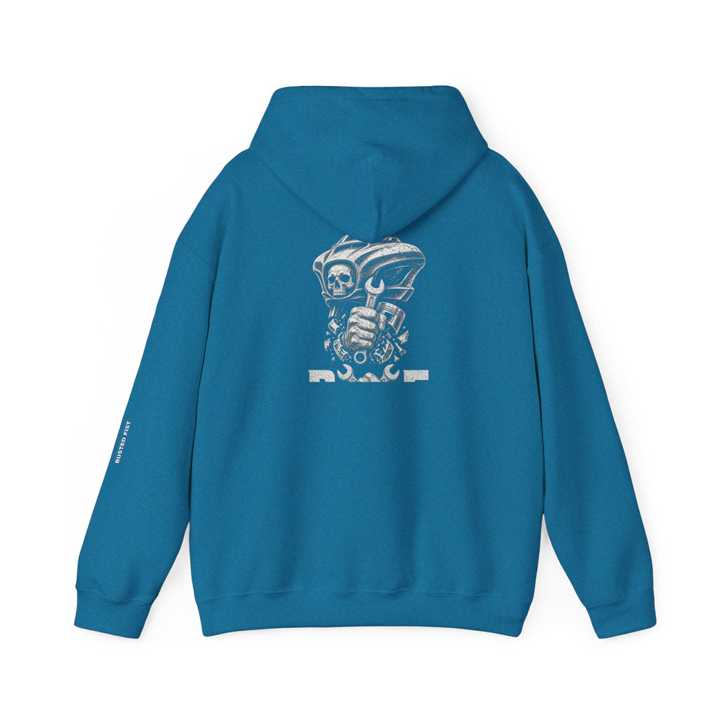 BNF Motorworks — Sharknose Fist Hoodie (Back + Name)