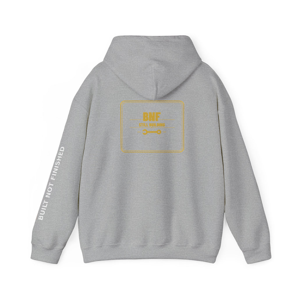 BNF Motorworks — Still Building Back Hoodie