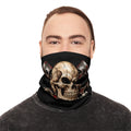 BNF Crossed Pistons Skull Neck Gaiter