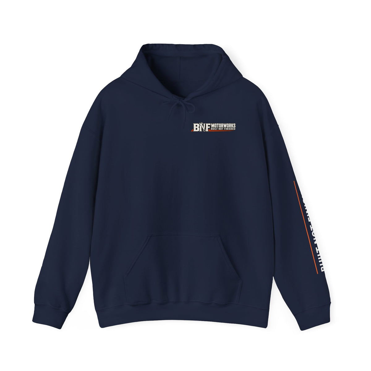 BNF Motorworks — Sledge Piston Back (Black Hoodie)