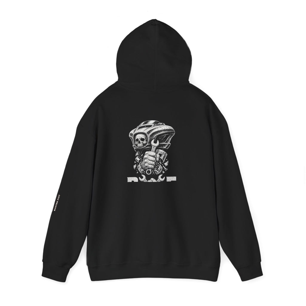 BNF Motorworks — Sharknose Fist Hoodie (Back + Name)
