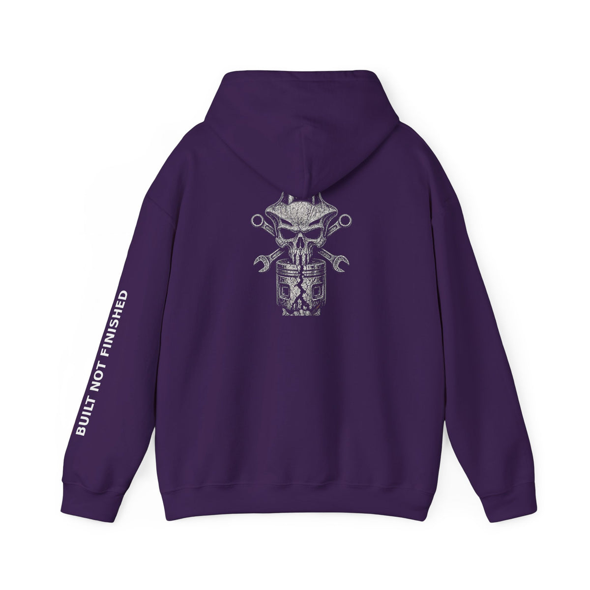 BNF Motorworks — Skull Fairing Hoodie (Back + Name)