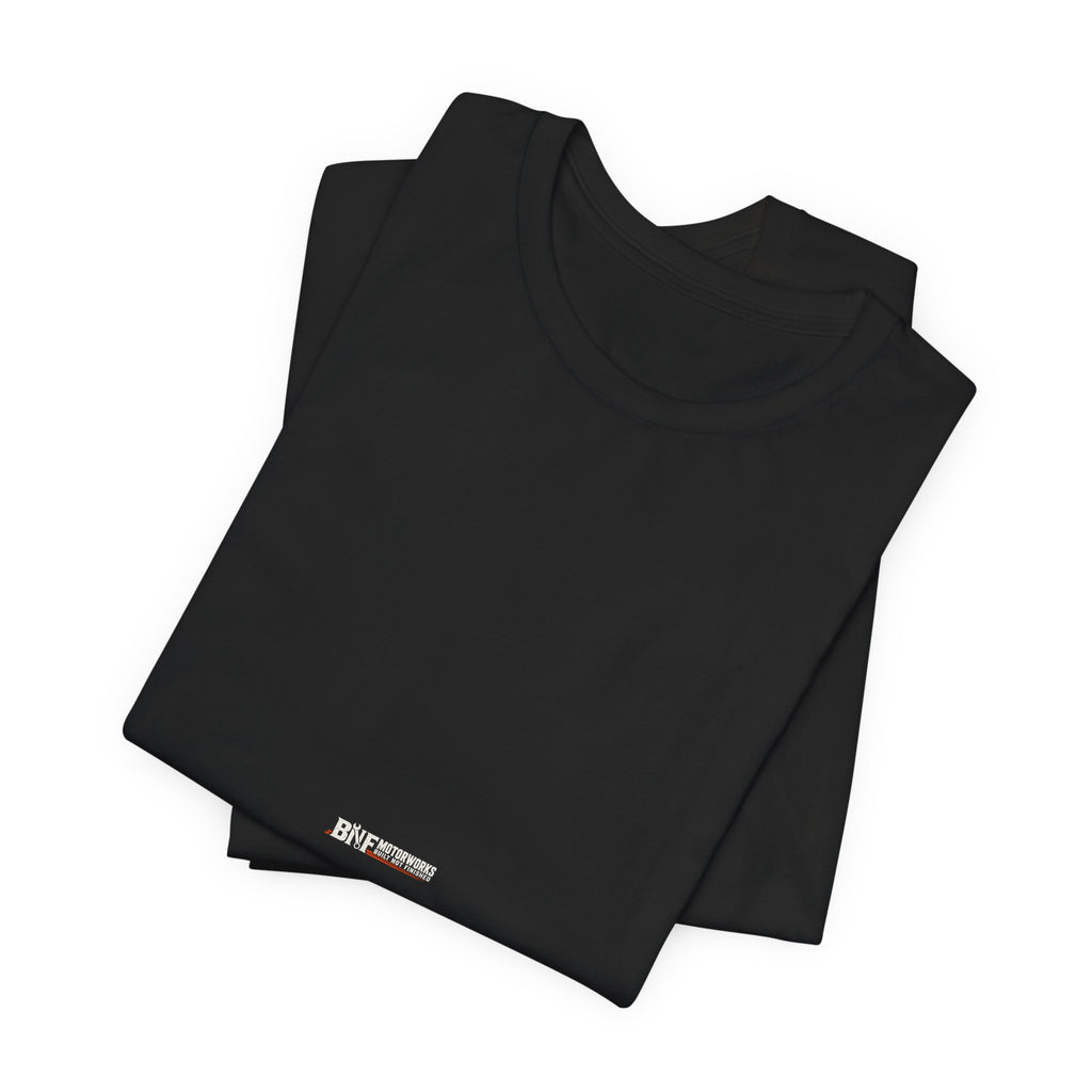 BNF Motorworks — Engine Breaker Back (Black Tee)