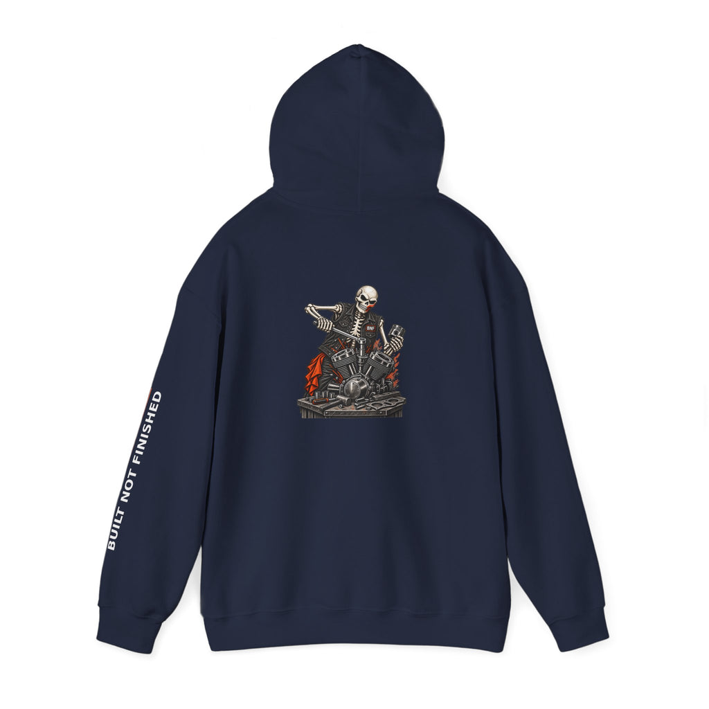 BNF Motorworks — Skeleton Engine Back Hoodie