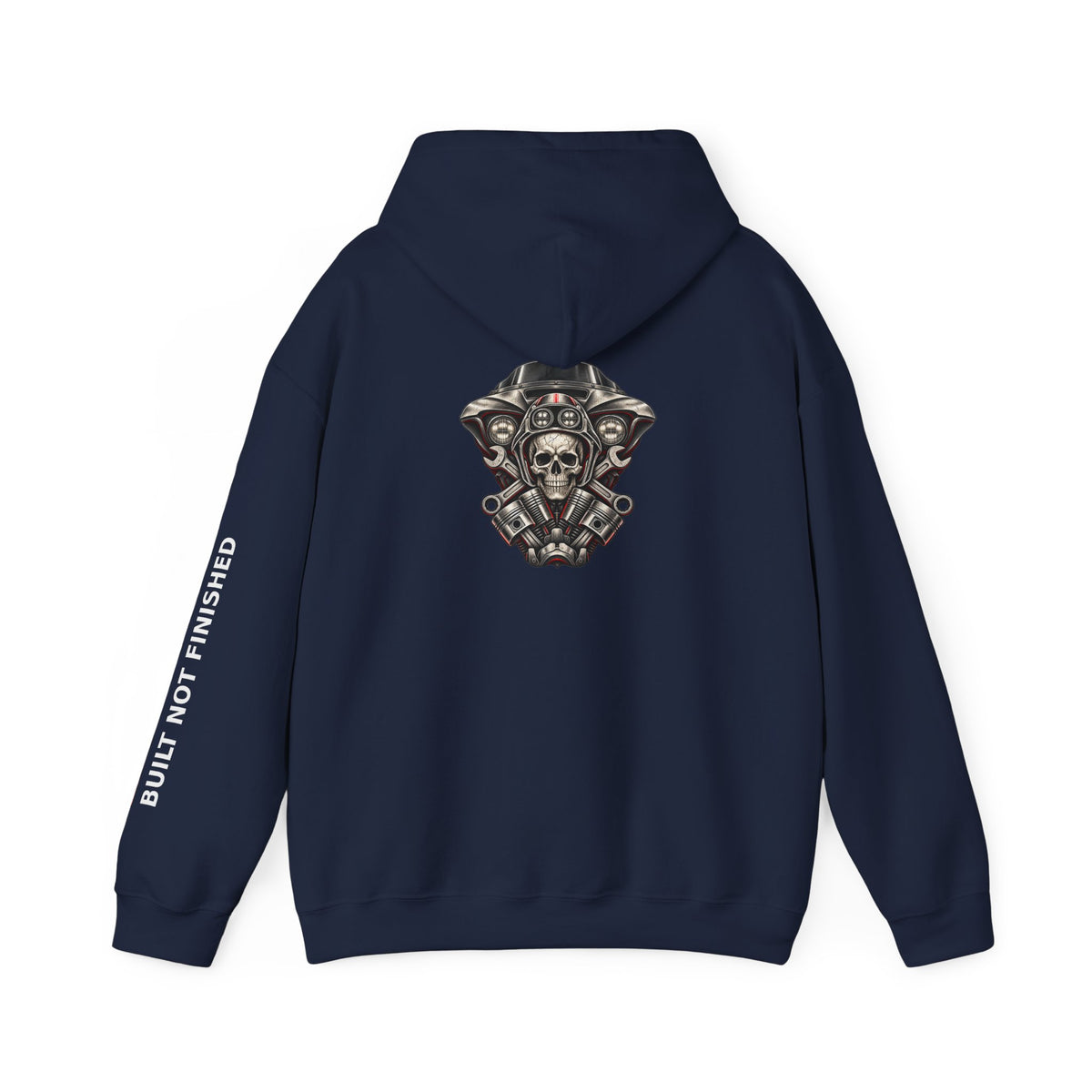 BNF Motorworks — Classic Sharknose Skull Back Hoodie
