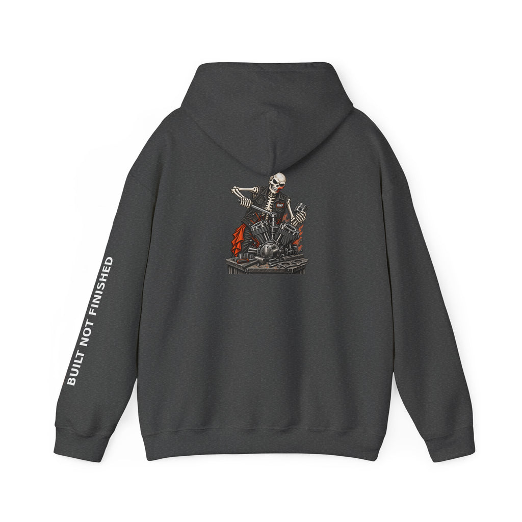 BNF Motorworks — Skeleton Engine Back Hoodie