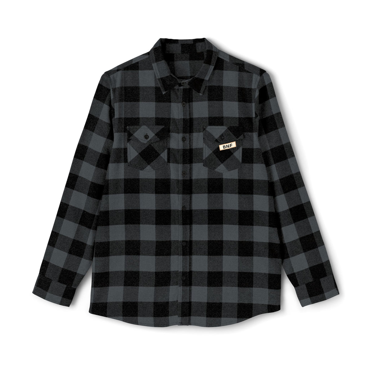 BNF Motorworks — Sun Chopper Flannel — Charcoal