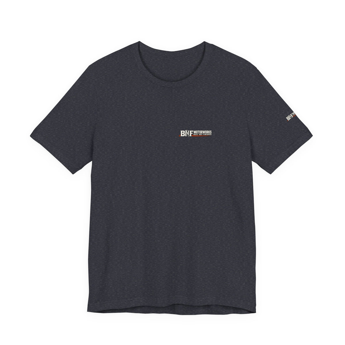 BNF Motorworks — Sharknose Rider Back (Black Tee)