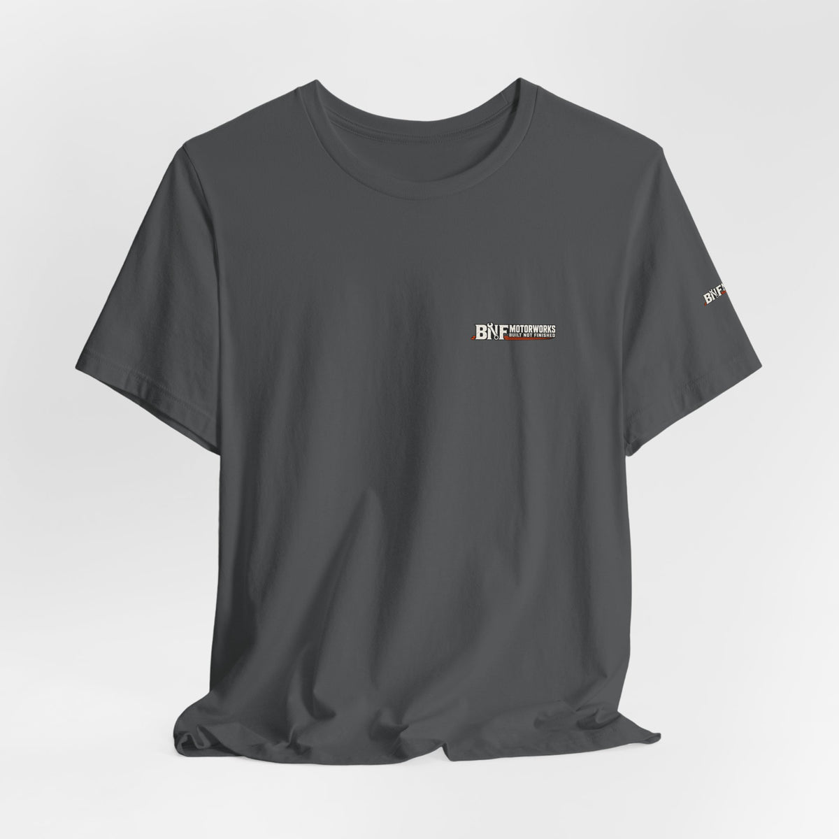 BNF Motorworks — Unfinished Build Engine Out Back Tee