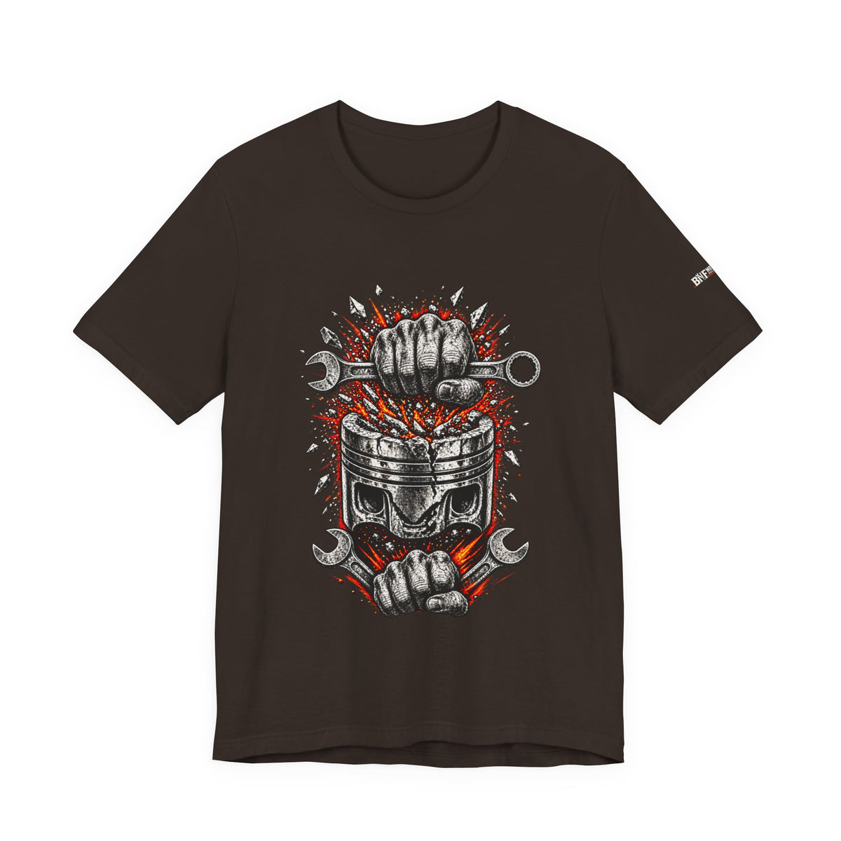 BNF Motorworks — Fist & Piston Tee