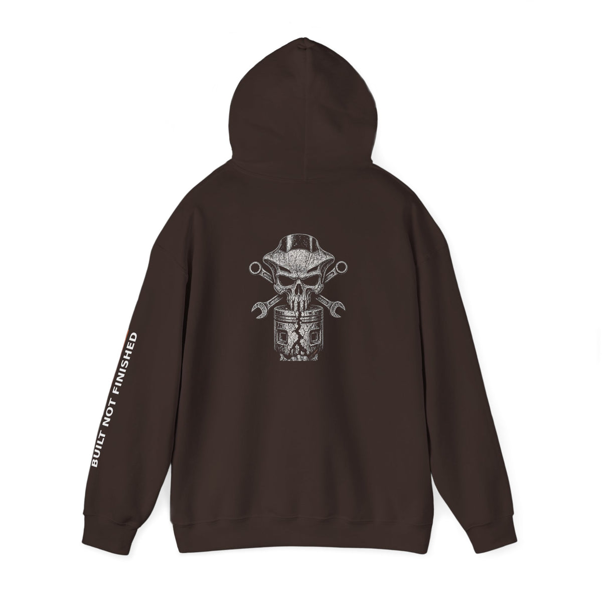 BNF Motorworks — Skull Fairing Hoodie (Back + Name)