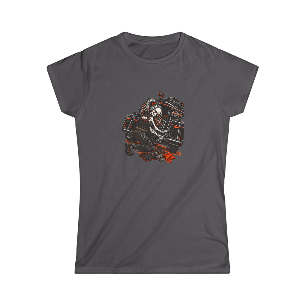 Copy of BNF Motorworks — Garage Girl Women’s Softstyle Tee | Black