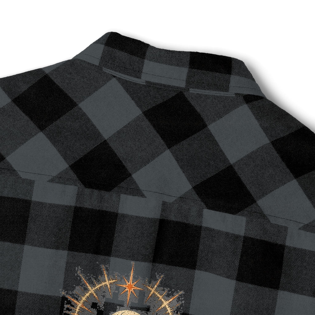 BNF Motorworks — Halo Chopper Flannel — Charcoal