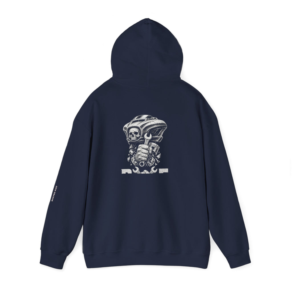 BNF Motorworks — Sharknose Fist Hoodie (Back + Name)